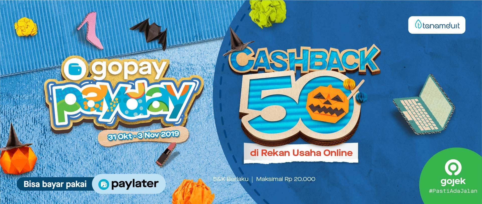 Promo “Pay Day tanamduit x GoPay”