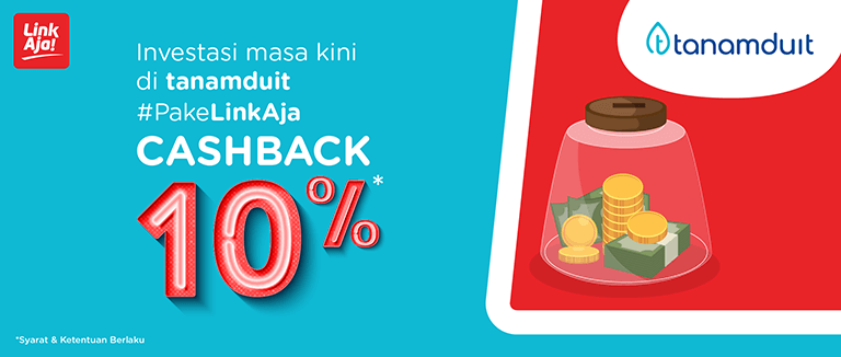 Promo “Investasi tanamduit x LinkAja”